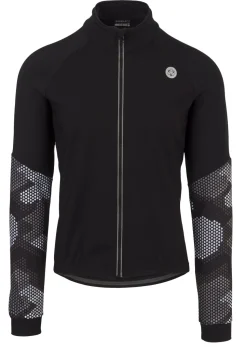 AGU Soft Shell Jacket Hexa Camo Black/Iron Grey
