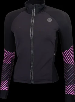 AGU Thermo schaatsjack black/pink