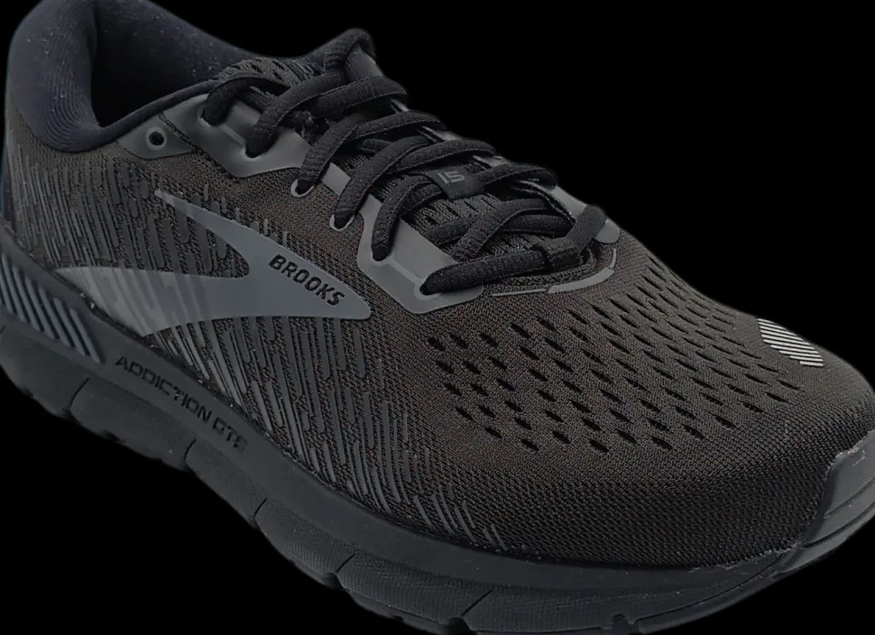 Brooks Addiction 15 GTS Black/ black/ black WIDE