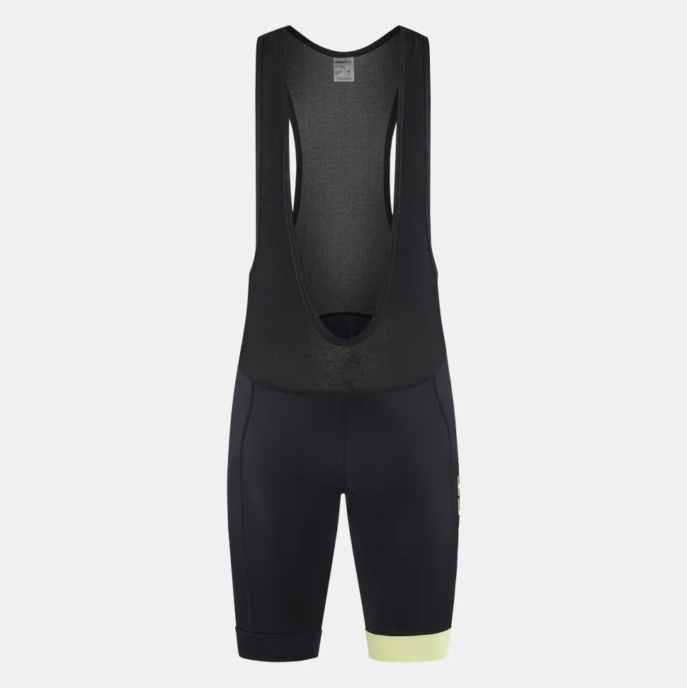 Craft Core Endurance Bib Shorts M - black/giallo