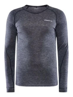 Craft CORE WOOL MERINO LS TEE Men BLAZE-MELANGE