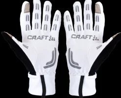 Craft Hybrid Weather handschoen wit