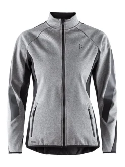 Craft Sharp Softshell Jacket Men DK Grey Melange/Black