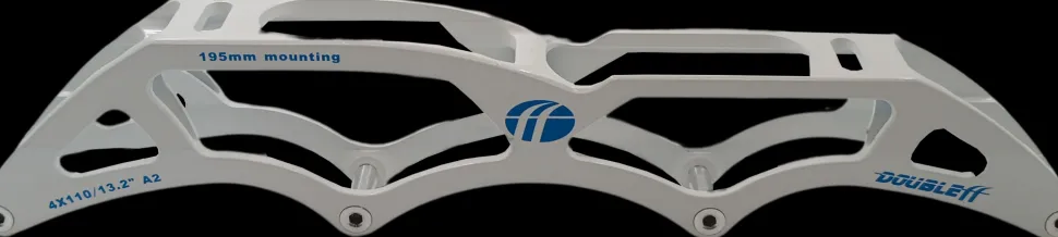 DoubleFF 13.2" 4x110 195mm wit