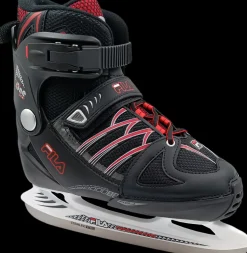 Fila X-one verstelbare kinderschaats black -red