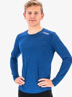 Fusion mens C3 long sleeve night blue