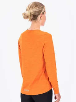 Fusion womens C3 long sleeve orange