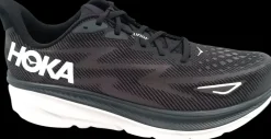 Hoka One One Clifton 9 black/white [wide 2E]
