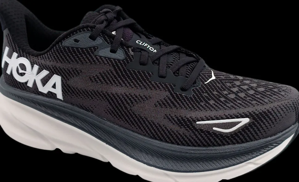 Hoka One One Clifton 9 black/white
