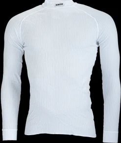Hunter shirt lange mouw White met boordje