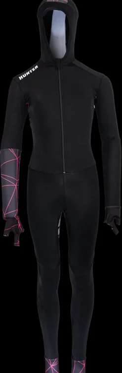 Hunter Speedsuit Lines Lycra Pink