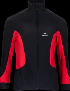 Hunter thermo schaatsjack zwart/rood