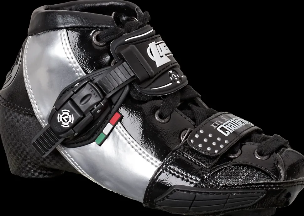 Luigino Kids Mini Challenge schoen zilver/zwart