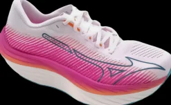 Mizuno Wave Rebellion Pro white pink orange