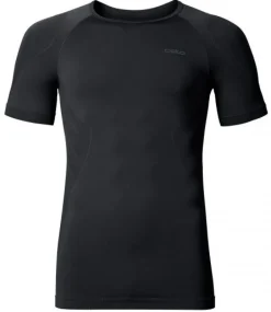 Odlo Heren Shirt Korte mouw/ Crew Neck Evolution light, Zwart