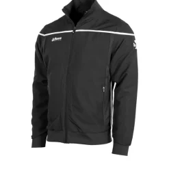 Reece Varsity Woven Jacket Unisex black-white
