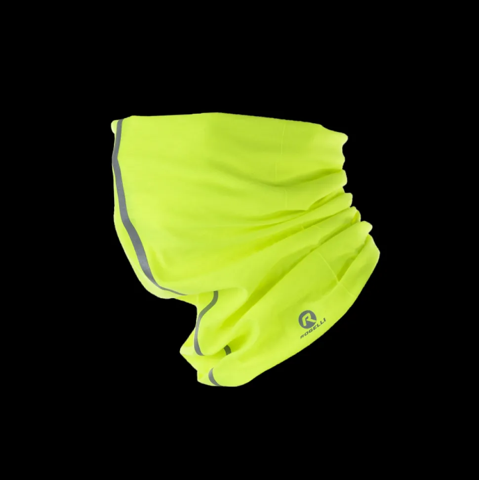 Rogelli Multifunctionele Scarf fluor geel