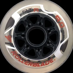 Rollerblade 90mm zwart