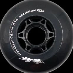 Salomon Freeskate zwart 76mm