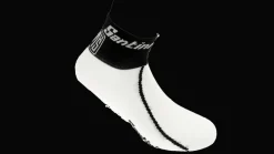 Santini Fietssokken Calzino WitZwart