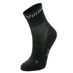 Viking Coolmax sokken extra dun zwart (2 paar)