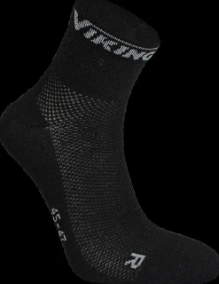 Viking Coolmax sokken zwart (2 paar)